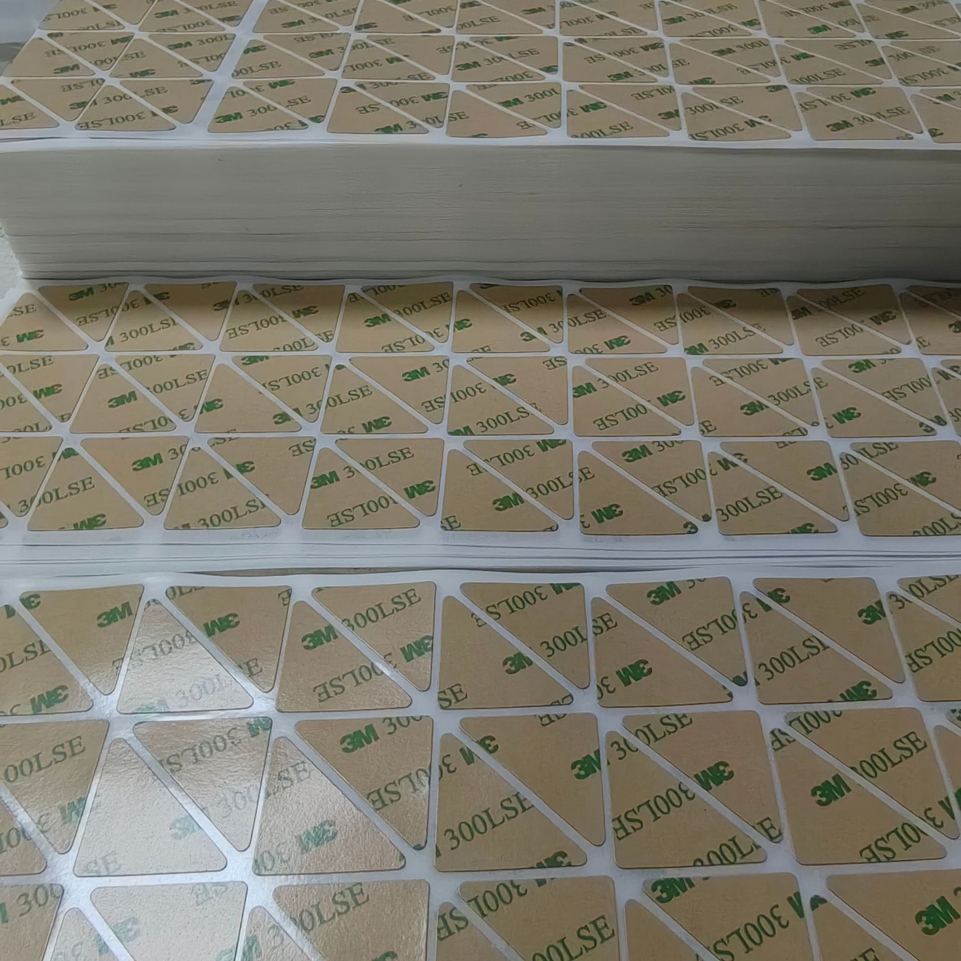 3M薄款透明双面胶贴 模切冲型圆形方形强力高粘300LSE双面胶
